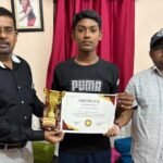 धनबाद के स्केटर रुद्रांश शर्मा अंतरराष्ट्रीय प्रतियोगिता में करेंगे भारत का प्रतिनिधित्व, एबीकेएम धनबाद ने किया सम्मानित