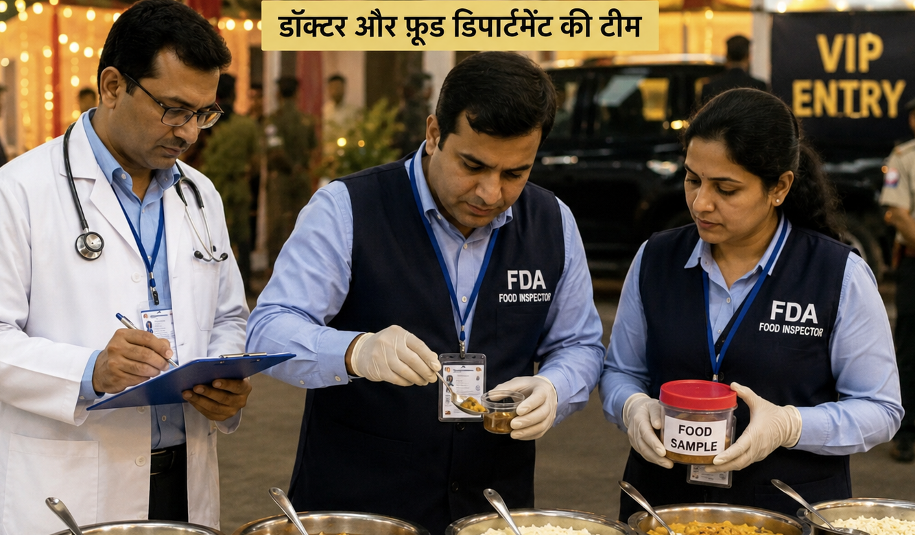 VIP का खाना चखने की ड्यूटी पर FDA अधिकारियों का विरोध, बोले- ‘क्या हम गिनी पिग हैं?’
