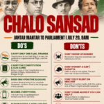 ‘चलो संसद’ मार्च से पहले CJP का निर्देश, प्रदर्शनकारियों के लिए जारी की अहम गाइडलाइन