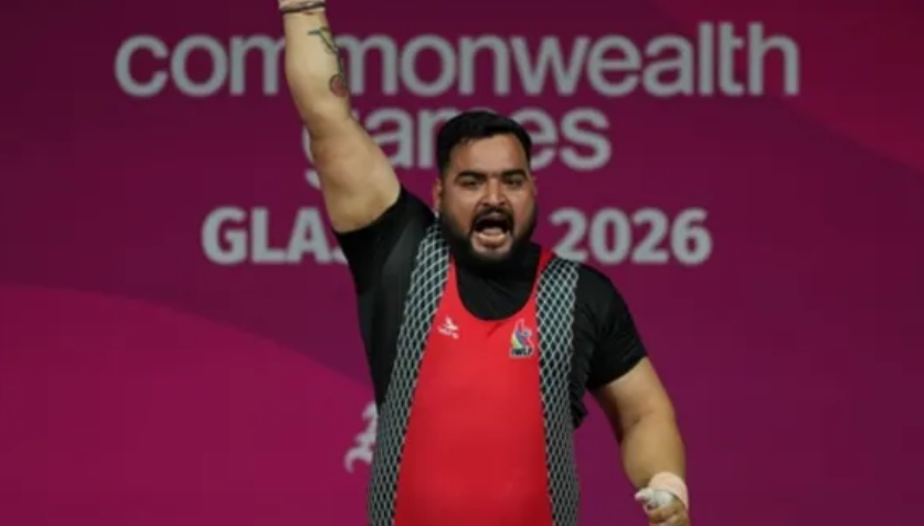 कॉमनवेल्थ गेम्स 2026: लवप्रीत सिंह ने जीता सिल्वर मेडल, एक किलो से चूके गोल्ड