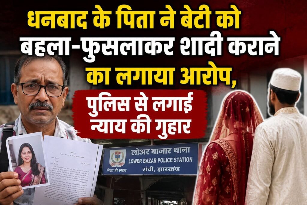 Dhanbad News: बेटी के निकाह के बाद पिता ने सांसद से लगाई गुहार, बहला-फुसलाकर शादी कराने का लगाया आरोप