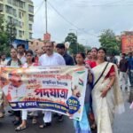 डॉ. श्यामा प्रसाद मुखर्जी की 125वीं जयंती पर आसनसोल में निकली भव्य पदयात्रा, विधायक कृषनेन्दु मुखर्जी ने दी श्रद्धांजलि