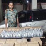 औरंगाबाद में ऑल्टो कार से 300 लीटर अवैध देसी शराब बरामद, तस्कर मौके से फरार