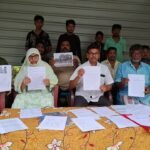 मनईटांड़ में परिवार ने पुस्तैनी जमीन पर कब्जे की कोशिश का लगाया आरोप, प्रशासन से न्याय की मांग