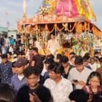 निरसा के गोपालगंज जगन्नाथ मंदिर से निकली भगवान जगन्नाथ की भव्य रथ यात्रा, जय जगन्नाथ के जयघोष से गूंजा शहर