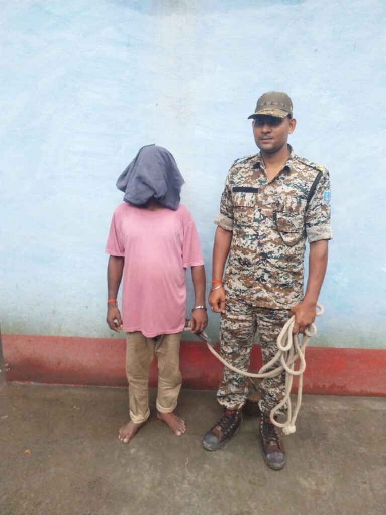 Pakur News: मालपहाड़ी में अवैध विदेशी शराब कारोबार का खुलासा, एक आरोपी गिरफ्तार