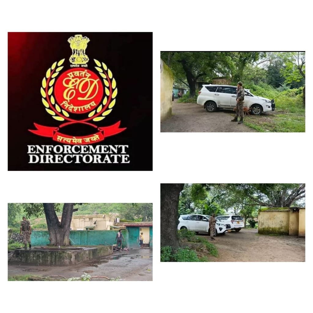 अवैध कोयला खनन मामले में ईडी का बड़ा एक्शन, धनबाद में के 25 ठिकानों पर छापामारी..