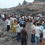 निरसा के चापापुर आउटसोर्सिंग में डोजर की चपेट में आने से कर्मी की मौत, मुआवजे की मांग पर काम ठप