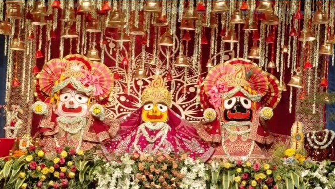 निरसा के गोपालगंज जगन्नाथ मंदिर से निकली भगवान जगन्नाथ की भव्य रथ यात्रा, जय जगन्नाथ के जयघोष से गूंजा शहर