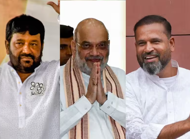 टीएमसी छोड़ने वाले तीन सांसदों ने अमित शाह से की मुलाकात, SIR और लाउडस्पीकर बैन पर हुई चर्चा