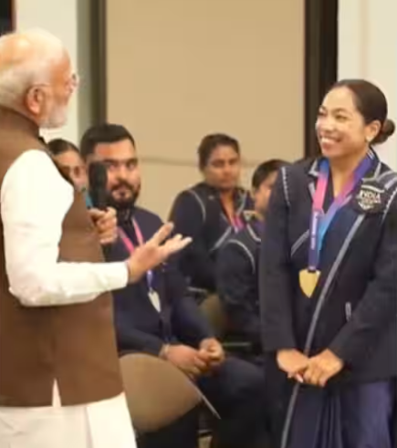 पीएम मोदी ने कॉमनवेल्थ चैंपियंस से की मुलाकात, खिलाड़ियों ने साझा किए अनुभव