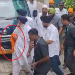 सुखबीर सिंह बादल पर नांदेड़ में हमला, हाथ में लगी चोट