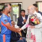 दिव्यांग क्रिकेट टीम से मिले अमित शाह, लॉर्ड्स की जीत की जमकर तारीफ