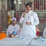 नूतनडीह कॉलोनी में सार्वजनिक शेड का निर्माण शुरू, विधायक राज सिन्हा ने किया शुभारंभ