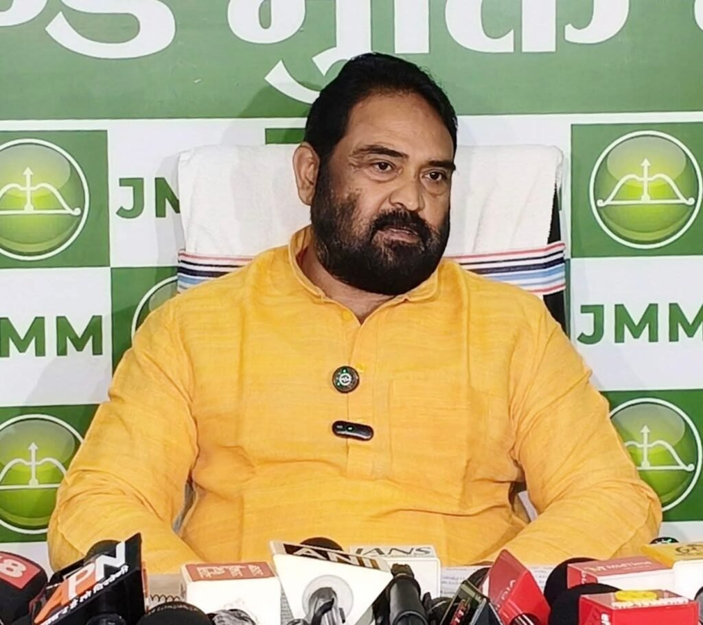 खनिज अधिकारों पर JMM का भाजपा पर हमला, पूछा- झारखंड के अधिकार पर दिल्ली का पहरा क्यों?