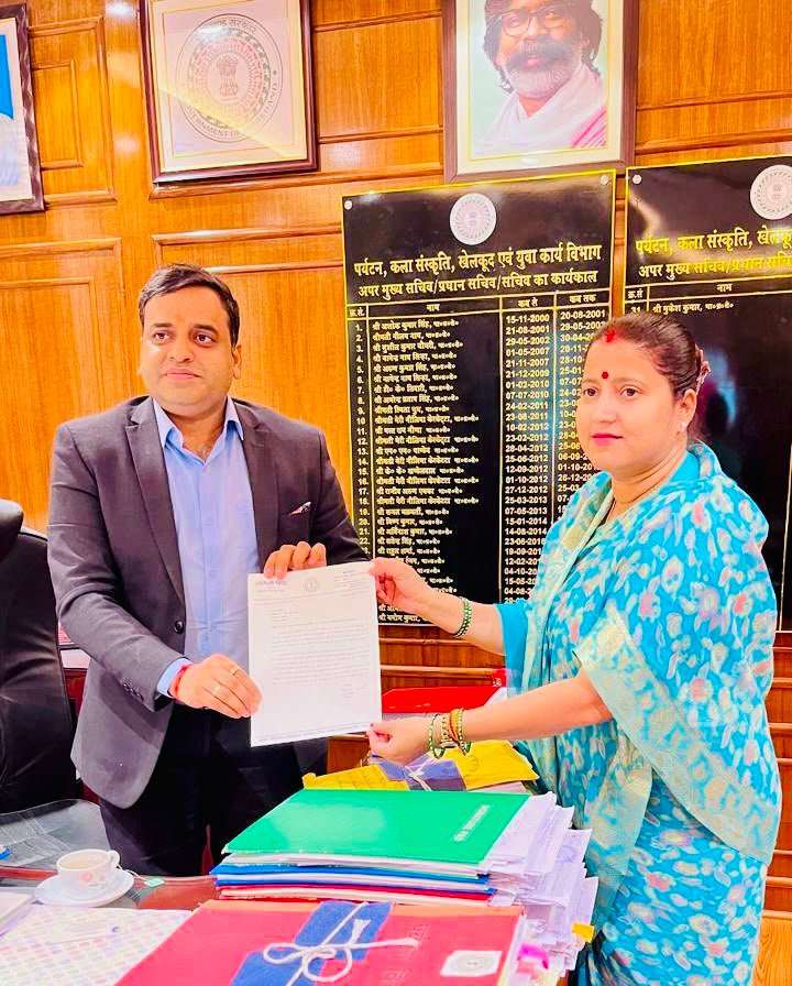Dhanbad Cricket Stadium: रागिनी सिंह ने अंतरराष्ट्रीय स्टेडियम और जामाडोबा मेगा स्पोर्ट्स कॉम्प्लेक्स की मांग रखी