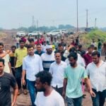 भौंरा-दामोदर मार्ग काटे जाने की सूचना पर पहुंचे मेयर संजीव सिंह, तत्काल रुकवाया काम