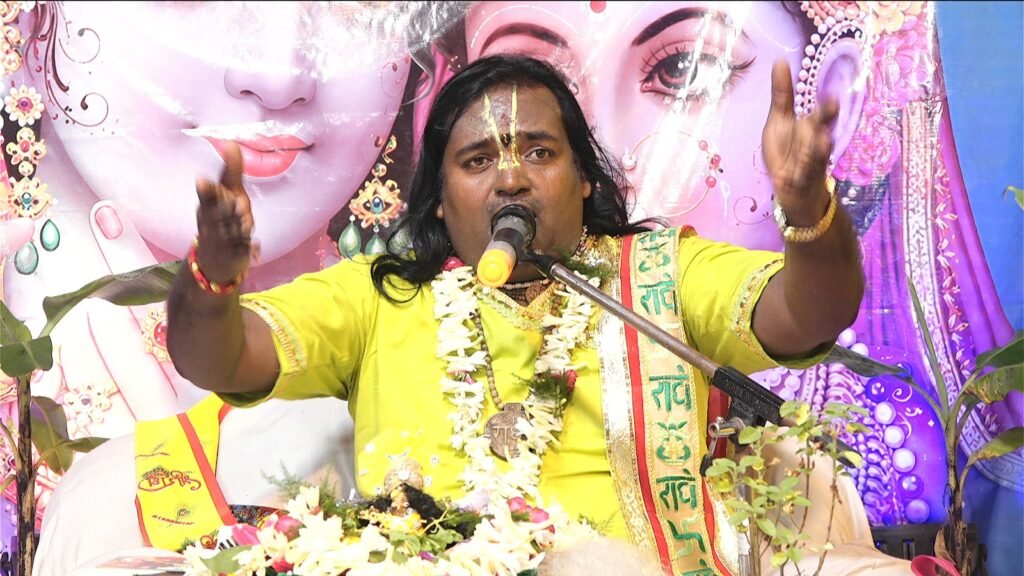 सुबाला हाईलैंड सिटी में श्रीमद्भागवत कथा का सप्तम दिवस, श्रीकृष्ण ने दिया अहंकार त्यागने का संदेश