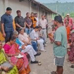 पाकुड़ के विस्थापित गांवों में पहुंचे बाबूलाल मरांडी, मूलभूत सुविधाओं का लिया जायजा