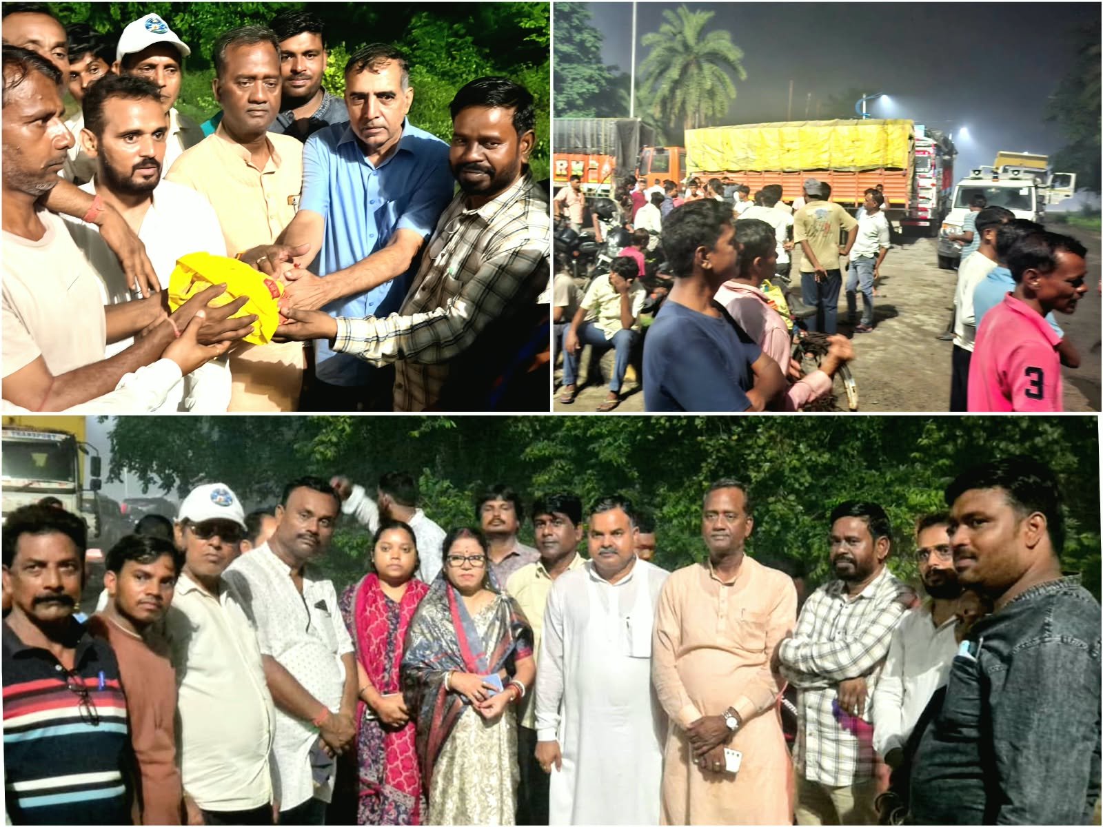 सिंदरी में शव रखकर ग्रामीणों का प्रदर्शन, विधायक चंद्रदेव महतो की पहल पर मिला ₹3 लाख मुआवजा