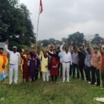 सिंदरी में गणेश पूजा की तैयारी शुरू, झारखंड गणेश पूजा समिति ने किया भूमि पूजन