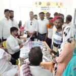 भागा रेलवे माल गोदाम में श्रमिकों के लिए नि:शुल्क स्वास्थ्य शिविर, दर्जनों कामगारों की हुई जांच