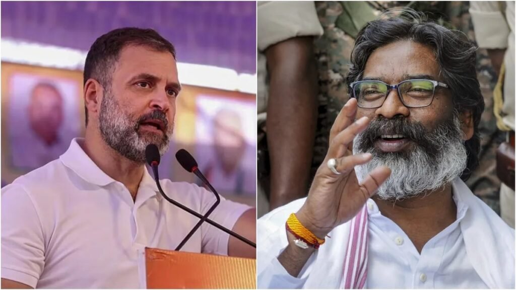 राहुल गांधी ने हेमंत सोरेन को लिखा पत्र, आंदोलनरत छात्रों से व्यक्तिगत मुलाकात का आग्रह
