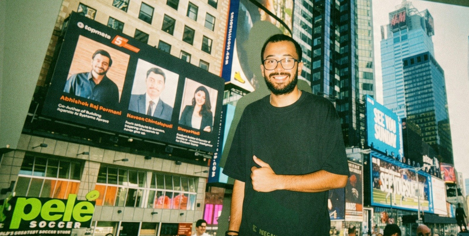 Agentic AI की ग्लोबल बुक में IIT ISM Dhanbad के अभिषेक राज परमानि का योगदान, Times Square पर दूसरी बार चमके
