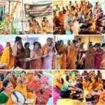 सिंदरी के गायत्री ज्ञान मंदिर में धूमधाम से मनाई गई श्रीकृष्ण की छठी, श्रद्धालुओं ने लिया प्रसाद