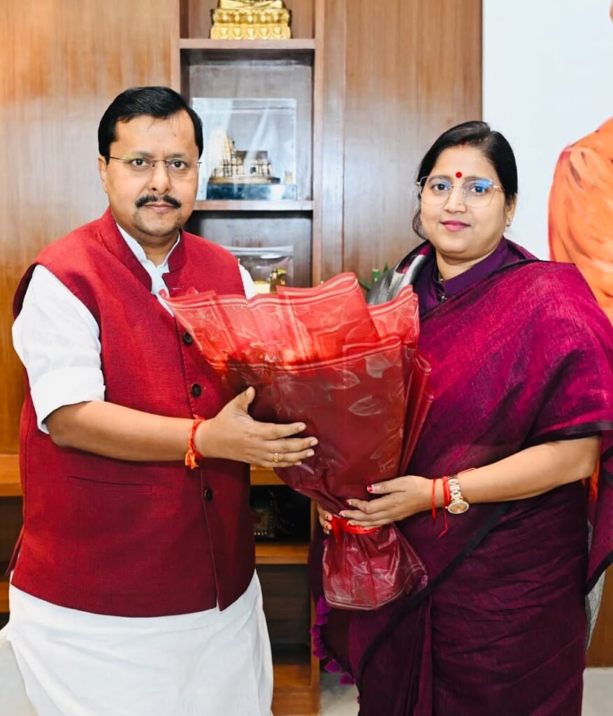 रागिनी सिंह ने भाजपा अध्यक्ष नितिन नबीन से की मुलाकात, झारखंड के मुद्दों पर हुई चर्चा