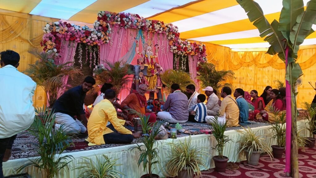 सेल की तसरा माइनिंग परियोजना में धूमधाम से विश्वकर्मा पूजा, मशीनों और उपकरणों की भी हुई पूजा
