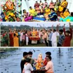 सिंदरी में श्रद्धा और उत्साह के साथ गणेश प्रतिमा का विसर्जन, गूंजा गणपति बप्पा मोरया