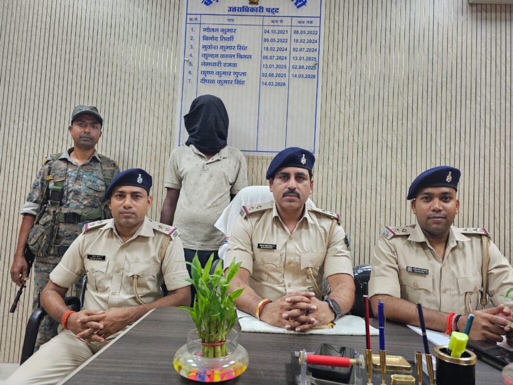 बड़कागांव में 12 घंटे के भीतर चोरी हुआ ट्रैक्टर बरामद, एक आरोपी गिरफ्तार