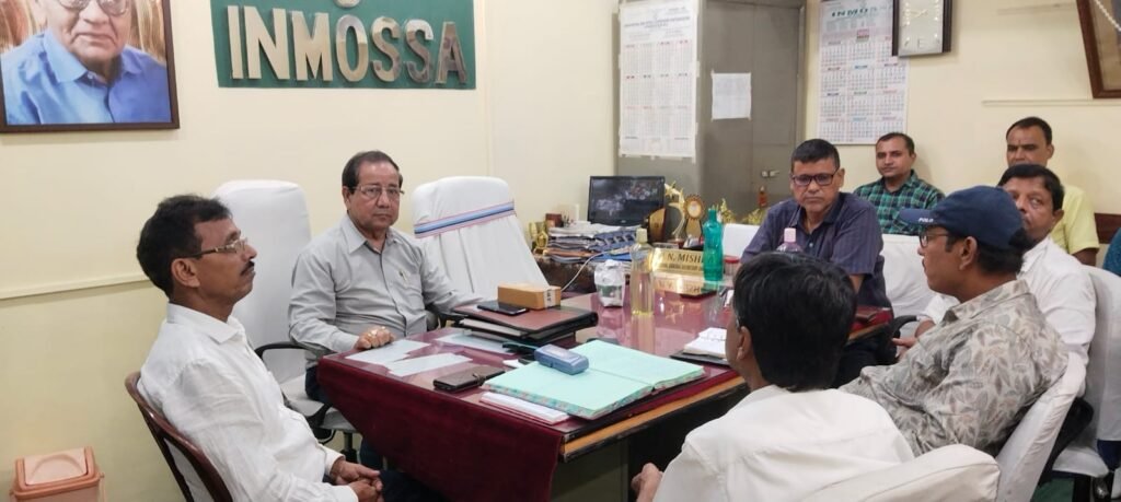 कुल्टी में इसीएल इकाई इनमोसा कमेटी की महत्वपूर्ण बैठक, माइनिंग स्टाफ के मुद्दों पर मंथन
