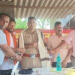 बोकारो थर्मल थाना प्रभारी रोहित कुमार का सनातन रक्षा संघ ने किया स्वागत