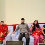 लोदना महा रक्षाकाली धाम पहुंचीं रागिनी सिंह और संजीव सिंह, मां के दरबार में की पूजा-अर्चना