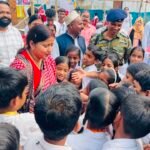 जामाडोबा में बच्चों ने रंगों से दिखाई विकसित भारत की तस्वीर, रागिनी सिंह ने प्रतिभाओं को किया सम्मानित