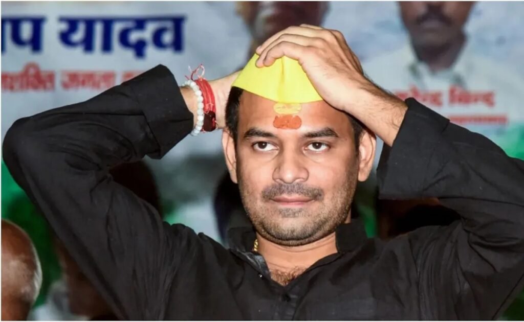 तेजप्रताप यादव को फोन पर जान से मारने की धमकी का दावा, वीडियो वायरल करने की धमकी देकर पैसे मांगने का आरोप