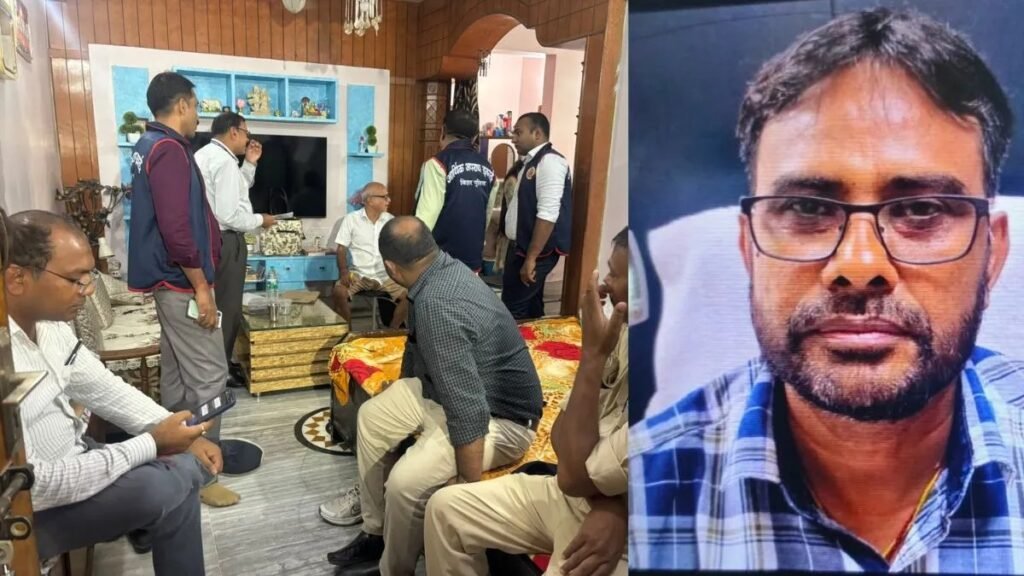 बिहार में भवन निर्माण निगम के GM पर EOU का शिकंजा, चार ठिकानों पर छापेमारी
