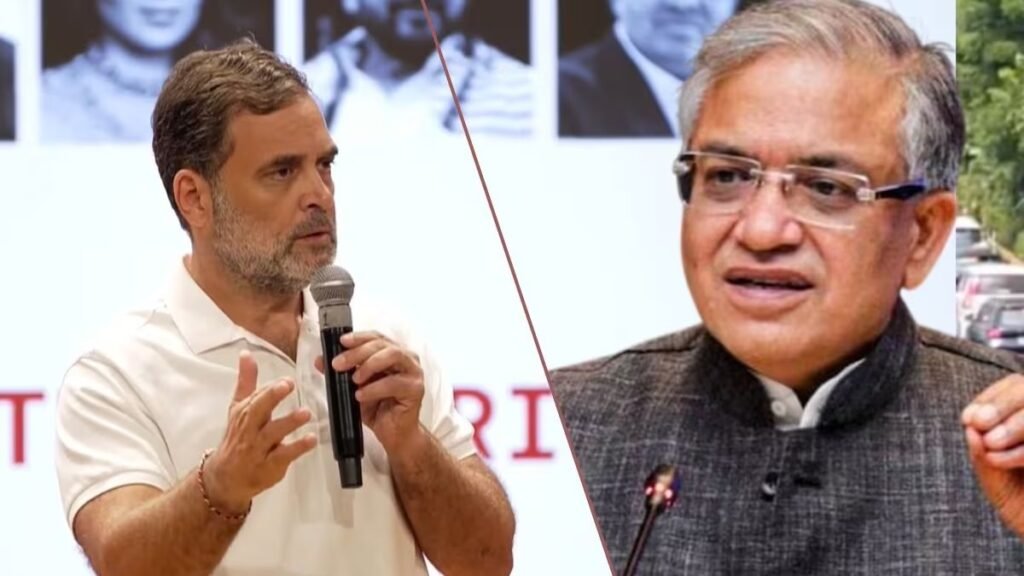 राहुल गांधी का बड़ा हमला, CEC ज्ञानेश कुमार से इस्तीफे की मांग; SIR को लेकर उठाए सवाल