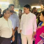 दुर्गा पूजा, दीपावली और छठ को लेकर झरिया में निरीक्षण, मेयर और विधायक ने दिए निर्देश