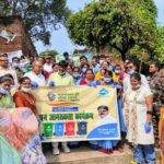 धनबाद में स्वच्छता ही सेवा अभियान के तहत एक घंटे का श्रमदान, सांसद ढुलू महतो ने लिया हिस्सा
