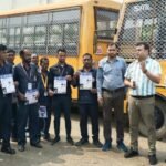 धनबाद में स्कूली वाहनों की सघन जांच, 18 वाहनों पर लगा 1 लाख रुपये का जुर्माना