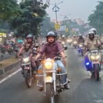 दुर्गा पूजा को लेकर धनबाद में मेगा फ्लैग मार्च, डीसी आदित्य रंजन ने लिया सुरक्षा व्यवस्था का जायजा