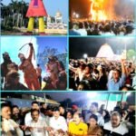 Dhanbad News: सिंदरी में 65 फीट के रावण का दहन, जय श्रीराम के जयघोष से गूंजा पूरा शहर