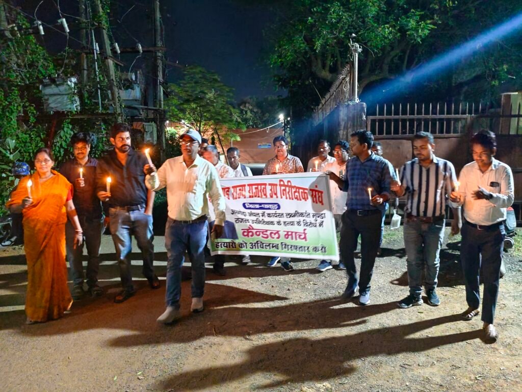 लक्ष्मीकांत मुंडा हत्याकांड के विरोध में राज्यभर में कैंडल मार्च, आरोपियों की गिरफ्तारी की मांग