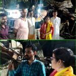 सिंदरी के शहरपुरा बाजार में आग से प्रभावित दुकानों का तारा देवी ने किया निरीक्षण, मदद का दिया भरोसा