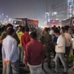 धनबाद के 8-लेन मार्ग पर हाईवा ने युवक को कुचला, मौके पर मौत; चालक फरार, सड़क जाम कर भड़के लोग