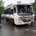 सरायकेला में NH-33 पर बड़ा हादसा, झाबरी गांव के पास पलटी शिवम बस; कई यात्री घायल