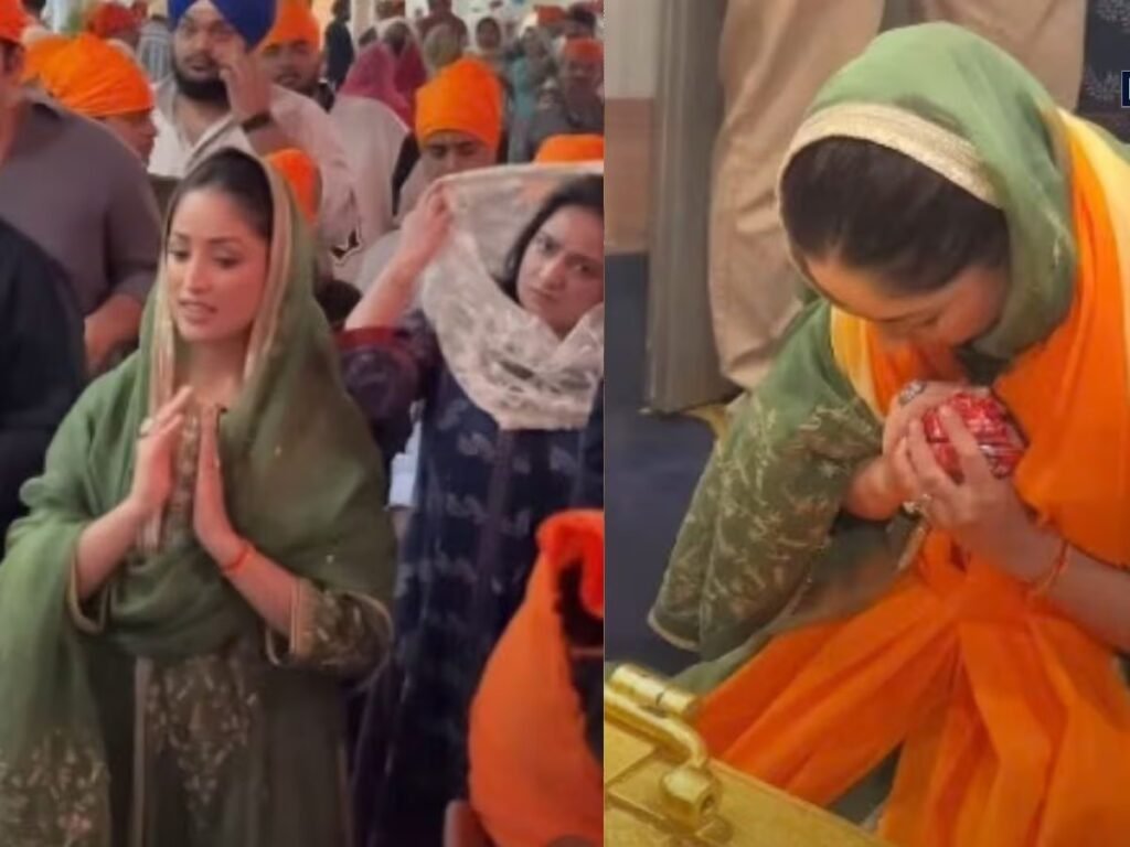 यामी गौतम पहुंचीं पटना, ‘नई नवेली’ के प्रमोशन के साथ मंदिर-गुरुद्वारे में लिया आशीर्वाद